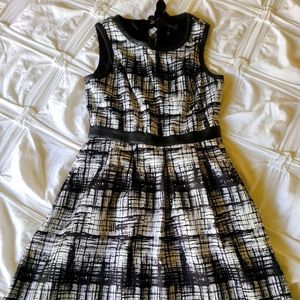 Jessica Simpson Black & White Dress